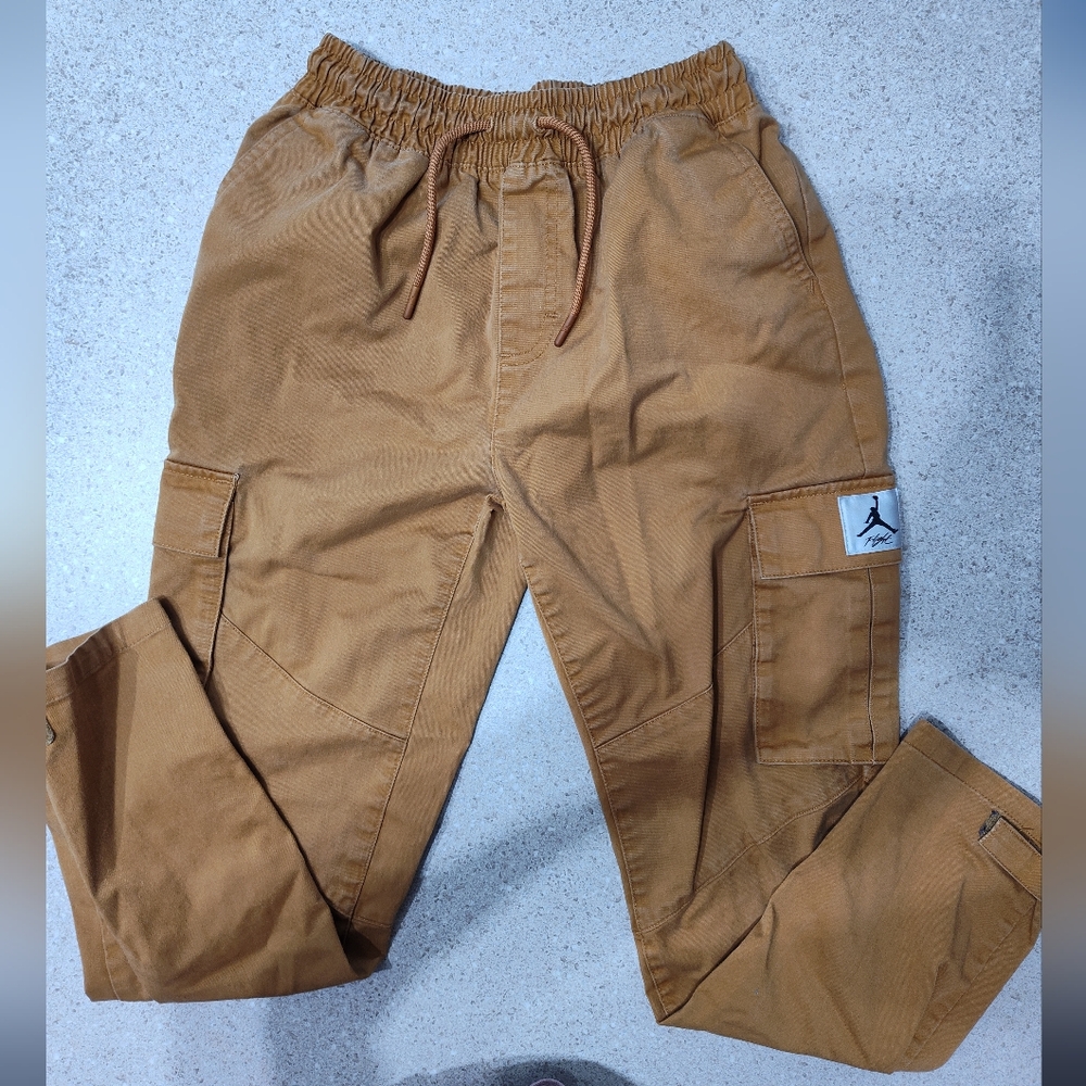 Jordan Tan Cargo Pants Big Boys